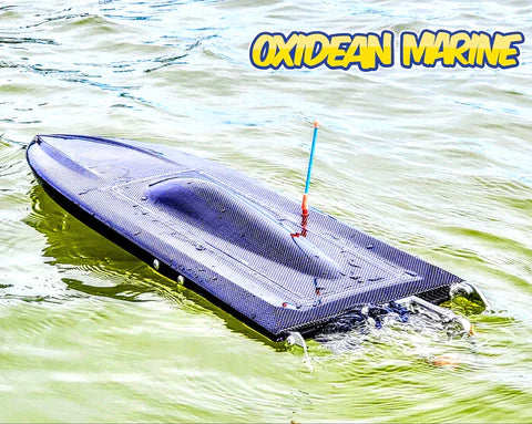 Oxidean Marine 2023 Self Righting DOMINATOR Mono RTR RC Boat - Black Carbon (2023 SELF RIGHTING DOMINATOR MONO)