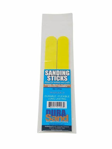 Dura Sand Sanding Sticks   Yellow    (21002)
