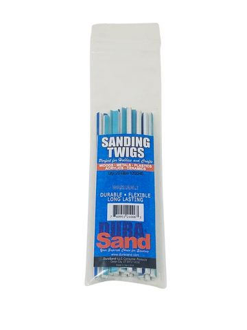 Dura Sand Sanding Twigs - Blue 120/240  (21006)