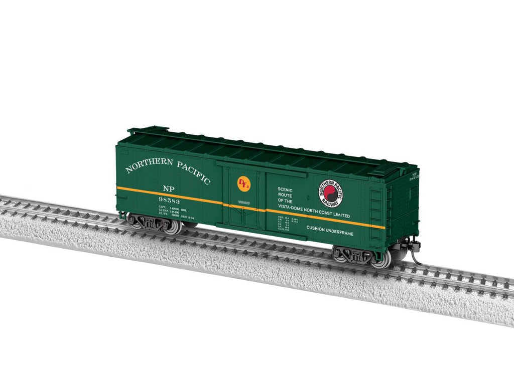 Lionel HO Northern Pacific 40' Steel Flat-End Boxcar #98583 (LNL2454390)