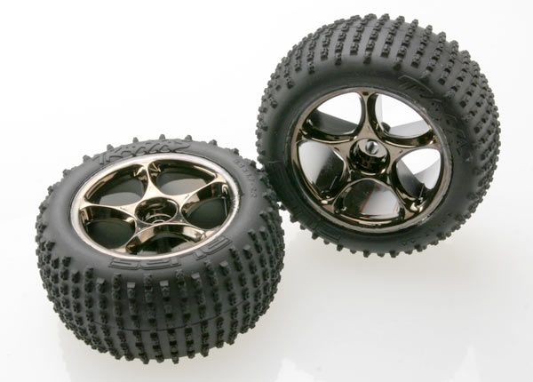 Traxxas T&W BLK CHRM 2.2/ALIAS REAR TIRE (TRA2470A)