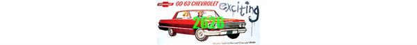 Tichy 63 CHEVROLET BILLBOARD - (TIC2626)