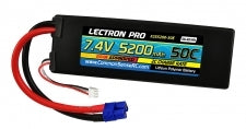 Lectron Pro 7.4V 2000mAh 50C Lipo Battery with EC3 Connector (2S2000-50E)