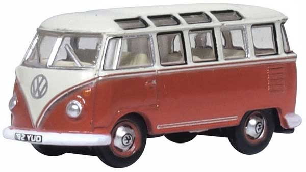 Oxford Diecast 1951 Volkswagen T1 Samba Passenger Van - Assembled (553-NVWS001)