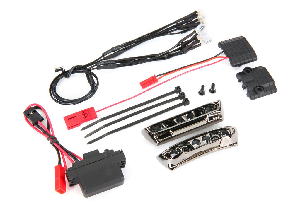 Traxxas Complete LED Light Kit (Red) (2) (1/16 E-Revo) (TRA7185A)