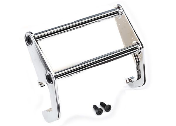Traxxas TRX-4 Bronco Bumper Push Bar (Chrome) (TRA8066)