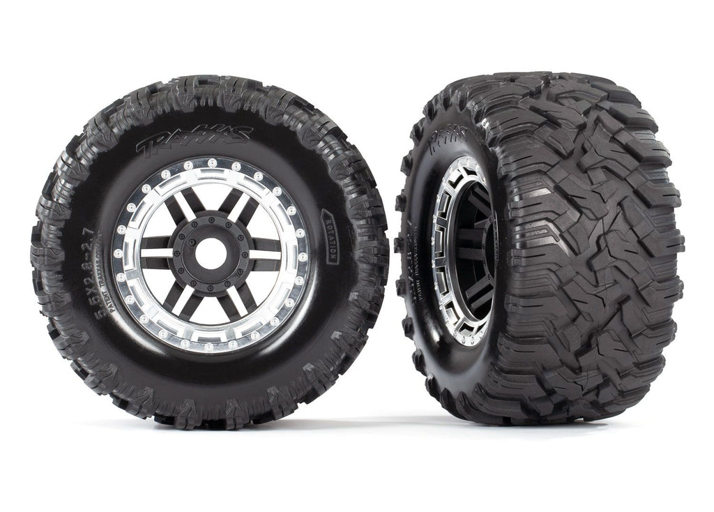 Traxxas T&W SATIN CHRM BDLK/ MAXX MT (TR8972X)