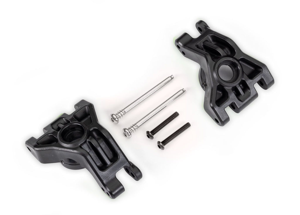 Traxxas Hoss/Rustler/Slash 4x4 Extreme Heavy Duty Hub Carriers (Black) (2) (TRA9050)