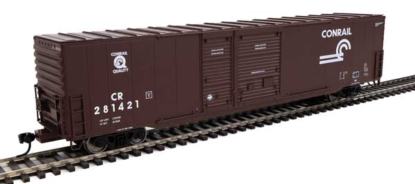 Walthers 60' Pullman-Standard Auto Parts Boxcar (10' and 6' doors) -- Conrail #281421 (910-3228)