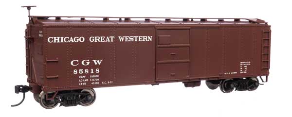 Walthers 40' Early X29 Boxcar - Chicago Great Western #85818 (910-40960)