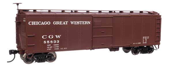 Walthers 40' Early X29 Boxcar - Chicago Great Western #85833 (910-40961)