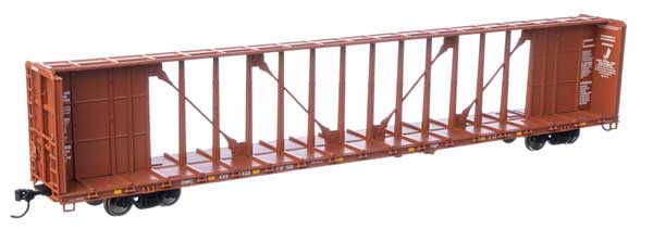 Walthers72' Centerbeam Flatcar w/Standard Beam - RTR-- Duluth, Winnipeg & Pacific #626522 (910-50704)
