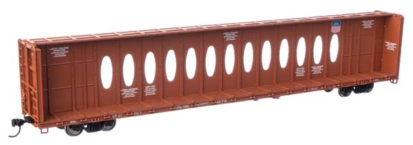 Walthers 72' Centerbeam Flatcar w/Opera Windows - Ready to Run -- Union Pacific(R) #273071 (910-50728)