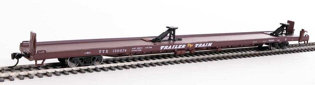 Trailer-Train #150074 (1960s Brown, 40' Trailer Service) (910-9712)