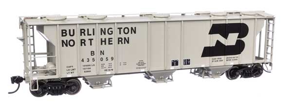 Walthers 50' Pullman-Standard PS-2 2893 3-Bay Covered Hopper - Burlington Northern #435059 (910-7042)