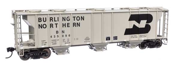 Walthers 50' Pullman-Standard PS-2 2893 3-Bay Covered Hopper - Burlington Northern #435096 (910-7043)
