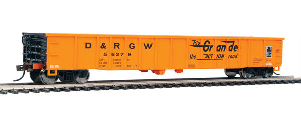 Walthers Gondola - Ready to Run -- Denver & Rio Grande Western(TM) (931-1861)