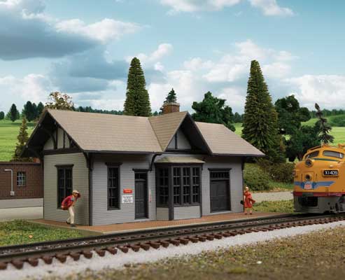 Walthers Golden Valley Depot (933-3894) – Hamilton Hobbies