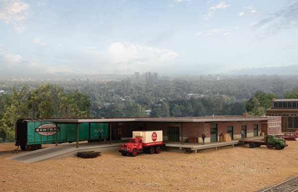 Walthers Mid-Century Modern Freight Station (933-4065)