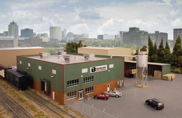 Walthers Modern Furniture Factory -- Kit (933-4108)