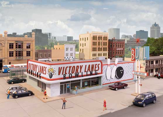Walthers Vintage Bowling Alley (933-4118)