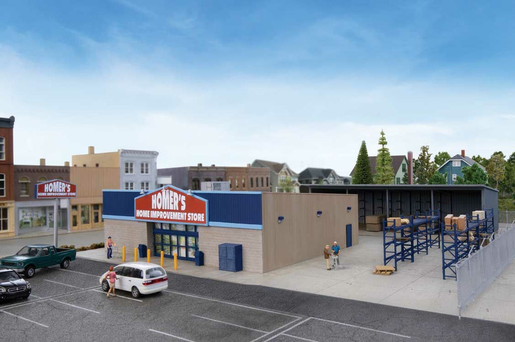 Walthers Hardware and Lumber Store -- Kit - (933-4119)