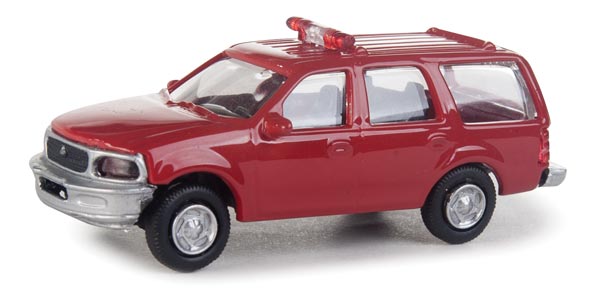 WalthersFord(R) Expedition Special Service Vehicle (SSV) -- Fire Command decals (949-12040)