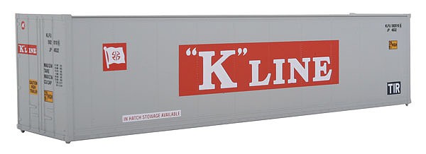 Walthers 40' Reefer Container K-Line (949-8351)