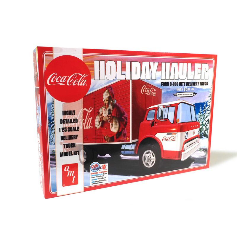 AMT Ford C-600 City Holiday Delivery Truck Coca-Cola (AMT1459)