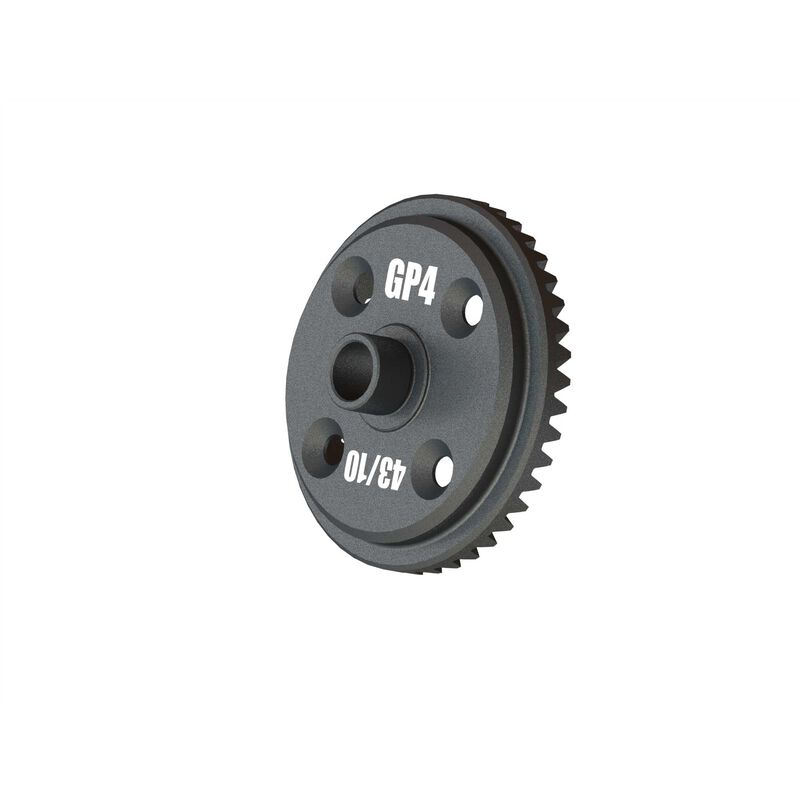 Arrma Main Diff Gear 43T Spiral 29mm Diff Case GP4 5mm (ARA310980)