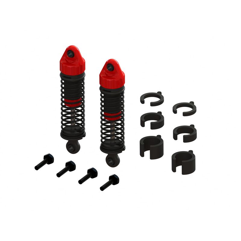 Arrma SHOCK SET, 58MM LENGTH, 300CST OIL (2): GROM (ARA330806)