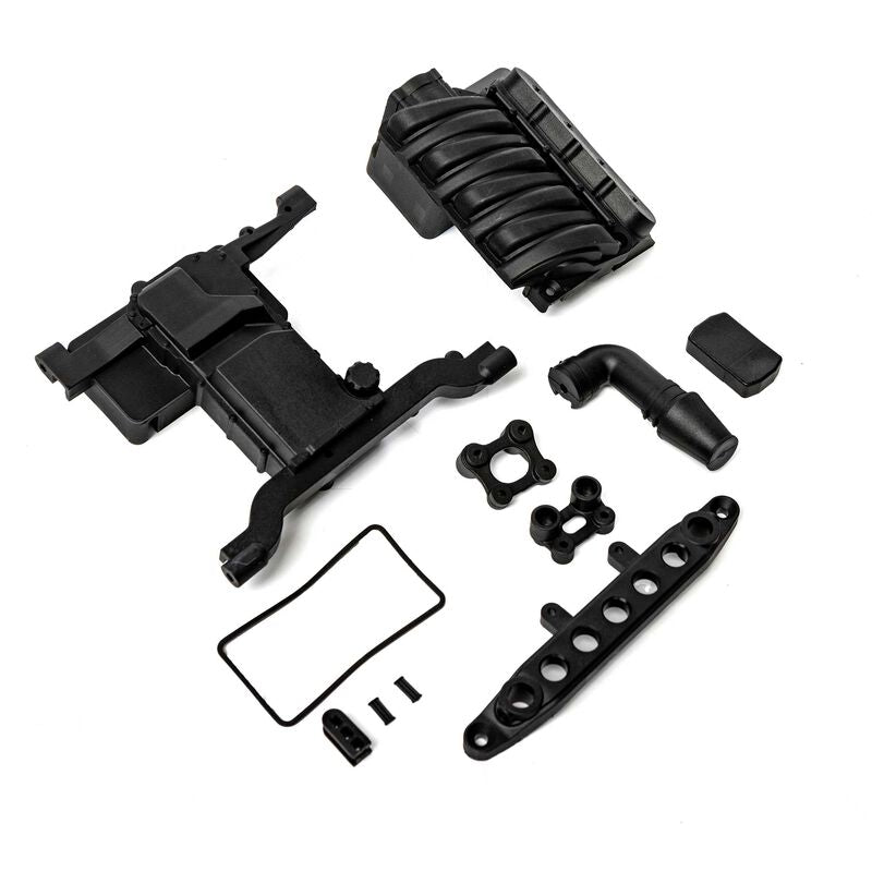 Axial SCX6 Front Servo Mount w/Engine Cover & Seals (AXI251005)