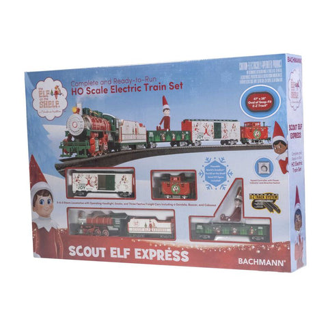 Bachmann SCOUT ELF EXPRESS Ready Top Run Electric Train Set - HO Scale   (BAC00779)