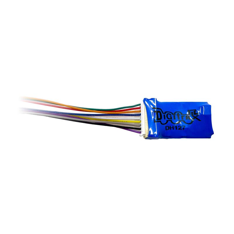 Digitrax HO 2-Function Mobile Decoder w/ 9 Pin Harness (DGTDH127D)