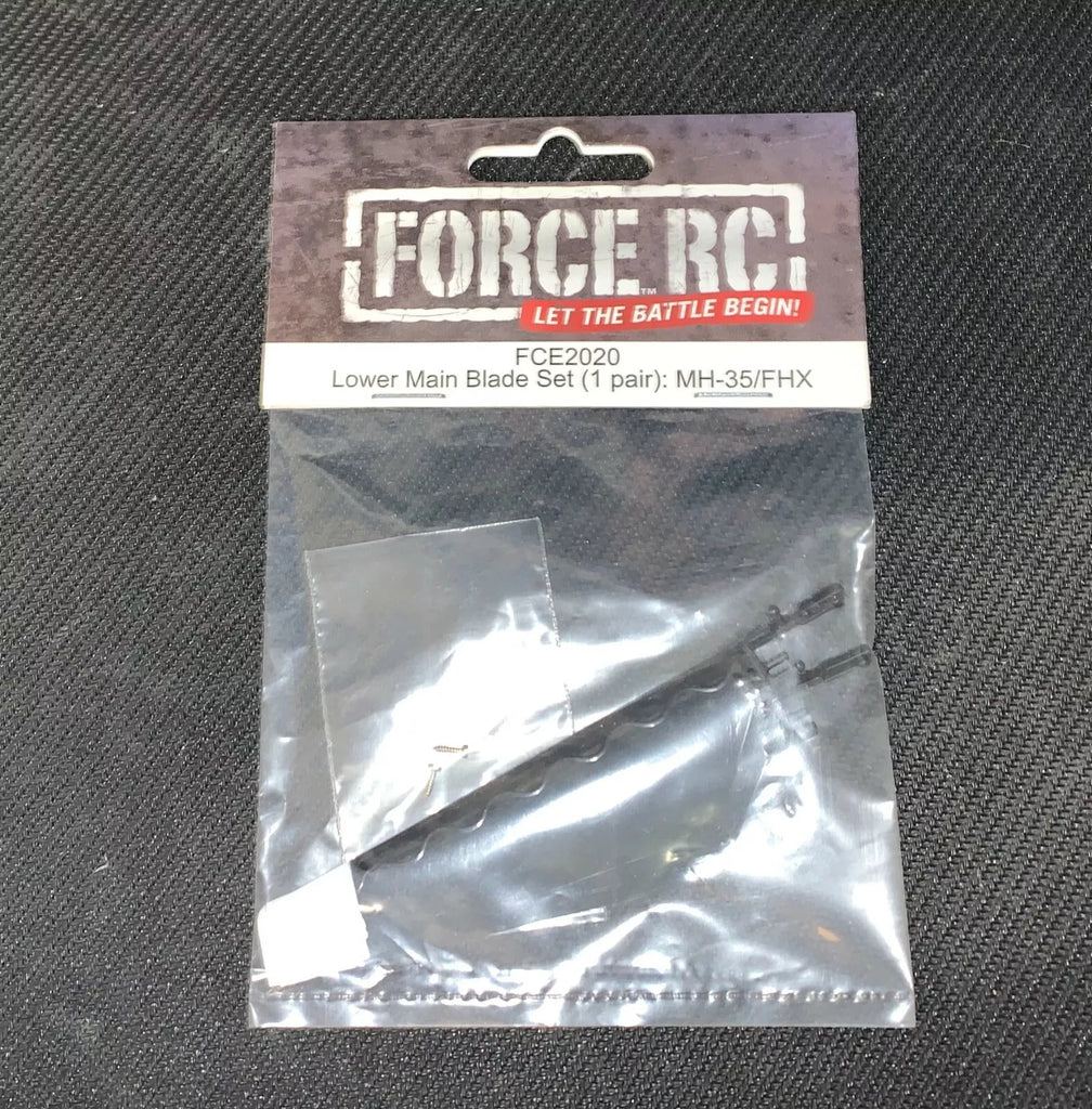 Force RC Lower Main Blade Set for MH-35/FHX/MCX2 (FCE2020)