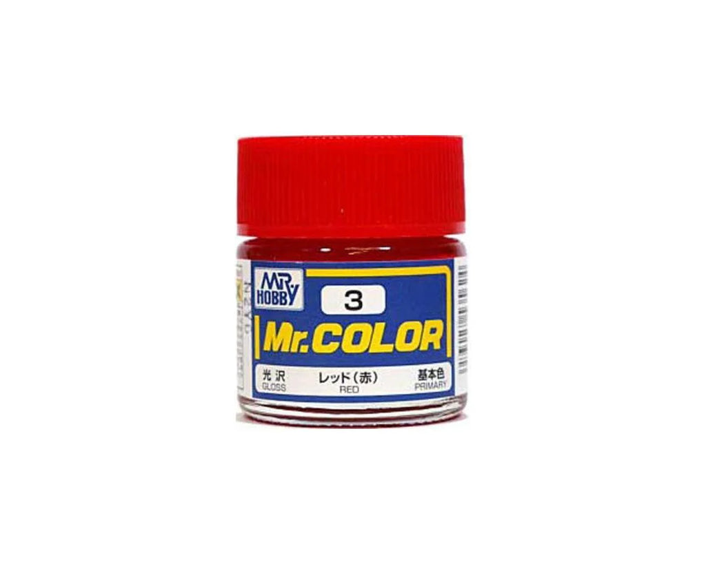 GSI Creos Mr. Hobby C3 Gloss Red (10ml Bottle) (GUZC003)