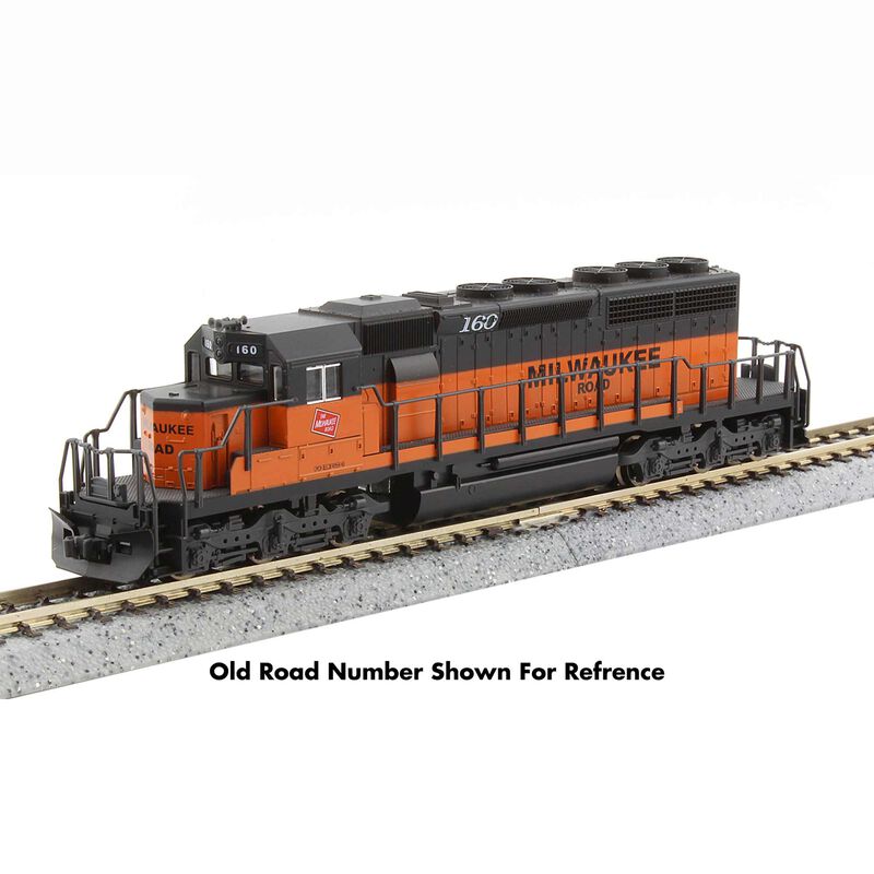 Kato 1764824 N Scale Milwaukee Road EMD SD40-2 Diesel Locomotive 30 (DC)    (KAT1764824)