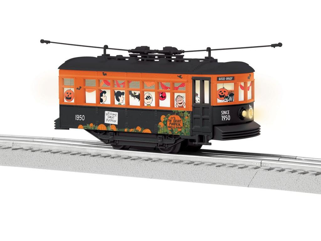 Lionel O RTR Peanuts Halloween Trolley   (LNL2535140)