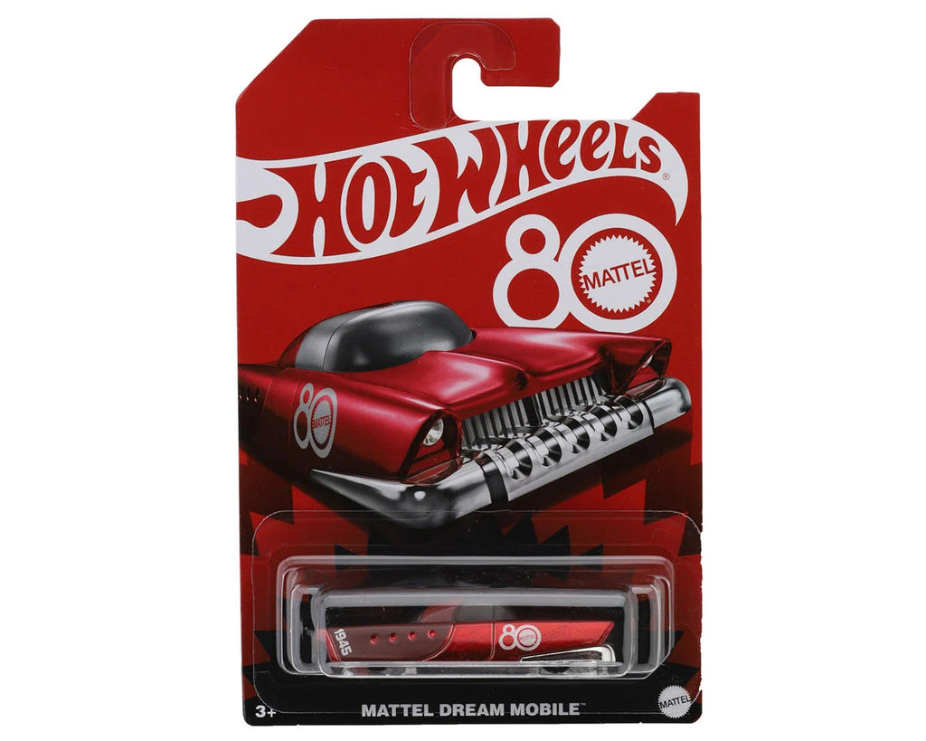 Mattel 1/64 Hot Wheels Mattel Dream Mobile 80th Die-Cast Car (MTTJGF64)