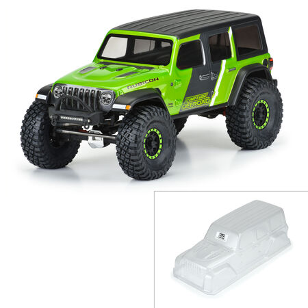 PRO-LINE 1/10 Jeep Wrangler JL Unlmtd Rubcn Clr Bdy 12.3" WB Crwlrs (PRO354600)