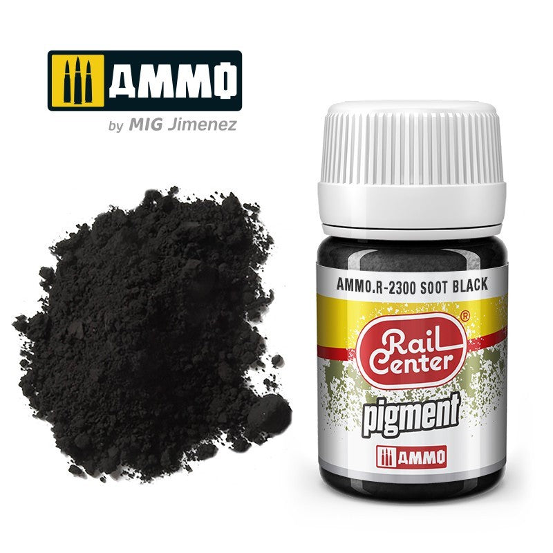 Ammo Pigment Soot Black (35 mL) (AMMO.R-2300)