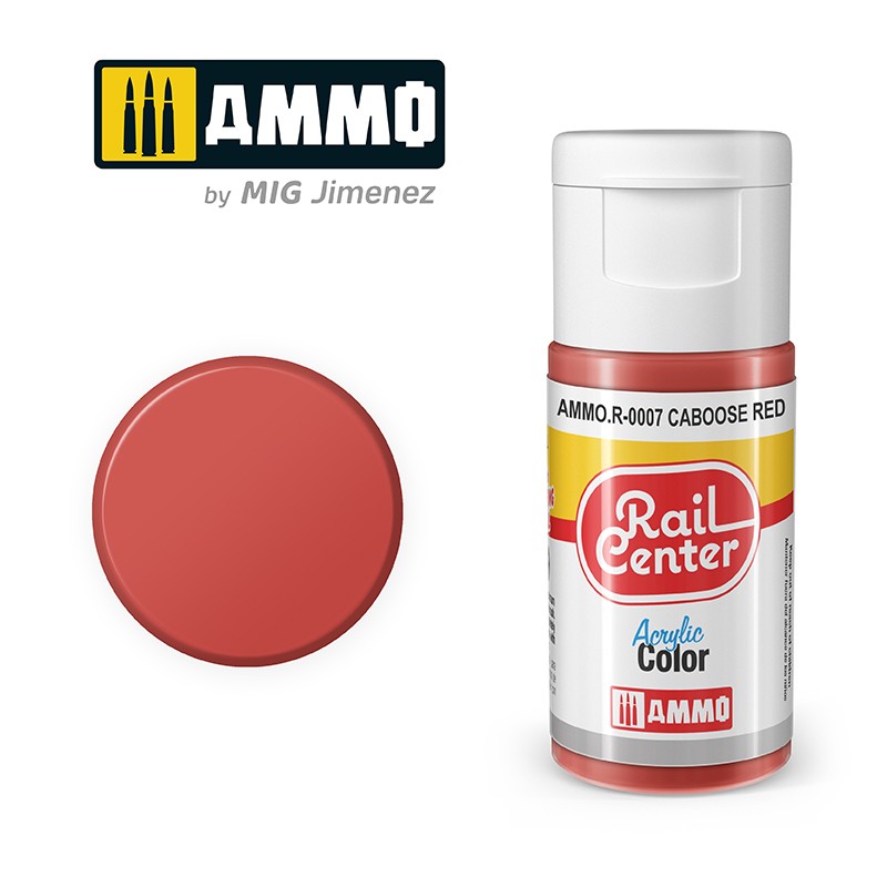 Ammo Caboose Red 15ml (AMMO.R-0007)
