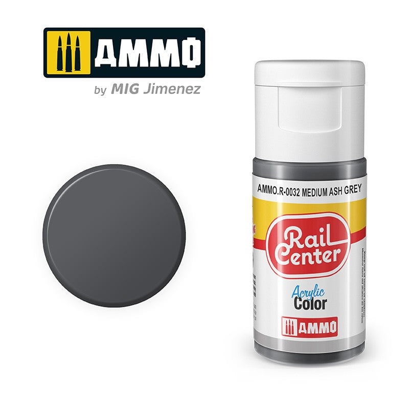 Ammo Medium Ash Grey 15ml (AMMO.R-0032)