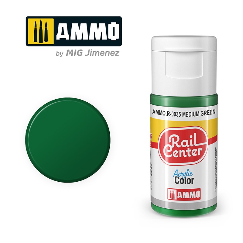 Ammo Medium Green 15ml (AMMO.R-0035)