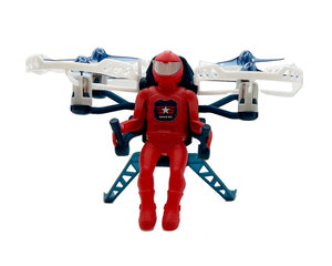 Rage RC Jetpack Commander XL RTF, Red (RGR4521)