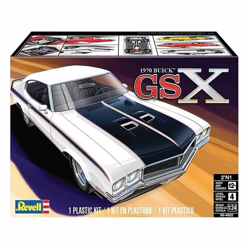 Revell - Monogram 1/24 70 Buick GSX 2N1   (RMX854522)