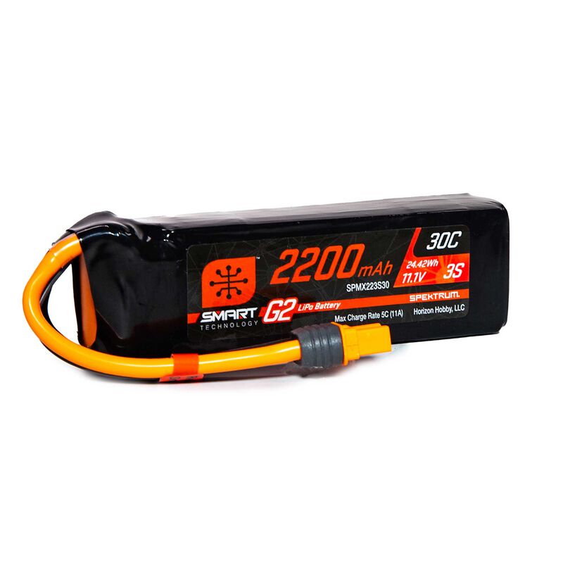 Spektrum 2200mAh 3S 11.1V Smart G2 LiP (SPMX223S30)