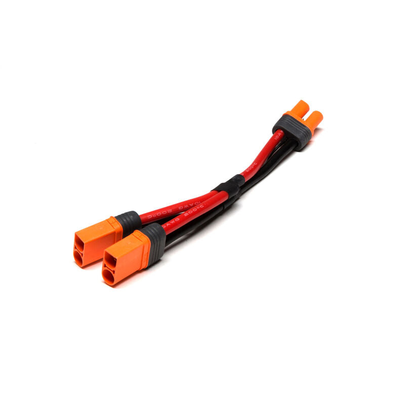 Spektrum RC IC5 6" Battery Parallel Y-Harness Connector  (SPMXCA509)