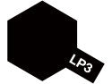 Tamiya Lacquer Paint LP-3 Flat Black 10ml Bottle (TAM82103)