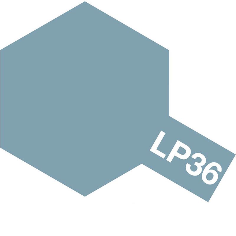 Tamiya Lacquer Paint, LP-36 Dark Ghost Gray, 10 mL (TAM82136)